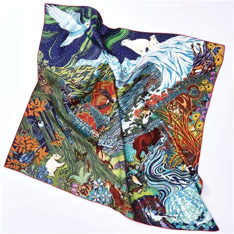 hermes scarf canada 150th anniversary|canadian wild scarf.